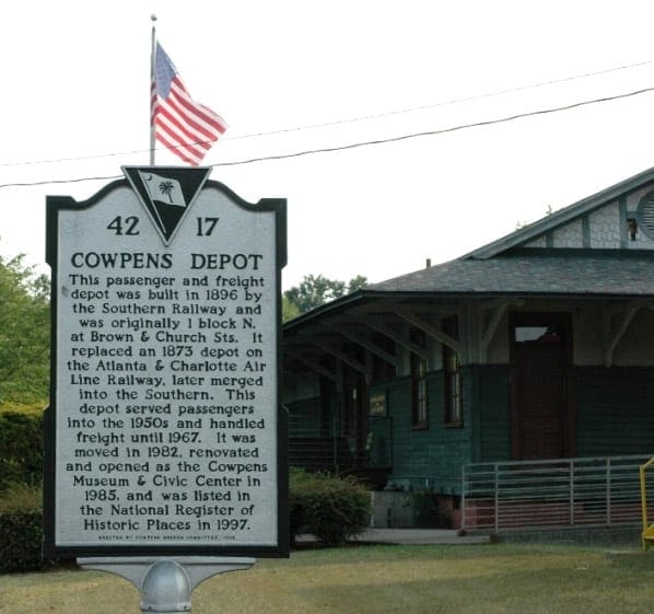 Town of Cowpens, SC Visitors